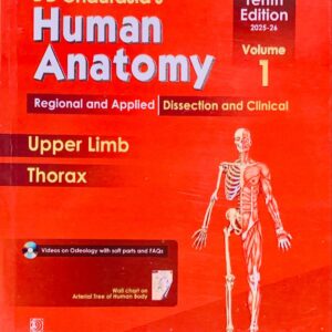 BD CHAURASIAS HUMAN ANATOMY 9ED VOL-1 UPPER LIMB THORAX