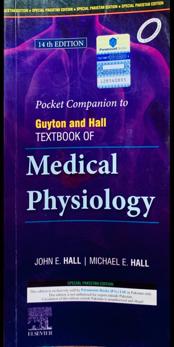 POCKET COMPANION TO GUYTON AND HALL TEXTBOOK OF MEDICAL PHYSIOLOGY 