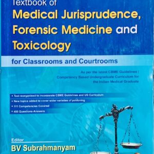PARIKH’S TEXTBOOK OF MEDICAL JURISPRUDENCE FORENSIC MEDICINE AND TOXICOLOGY
