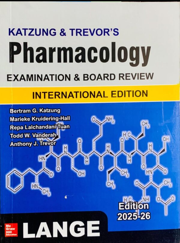 KATZUNG & TREVORS  MINI PHARMACOLOGY  COLOURFUL PRINT