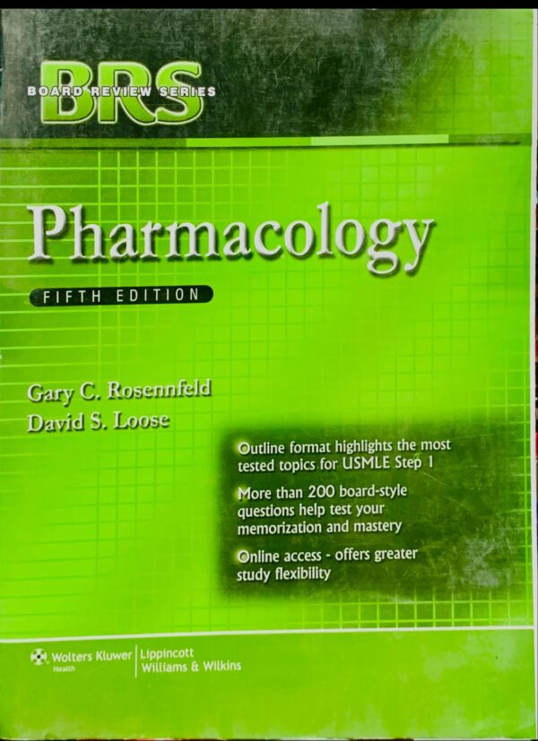 BRS PHARMACOLOGY  FIFTH EDITION