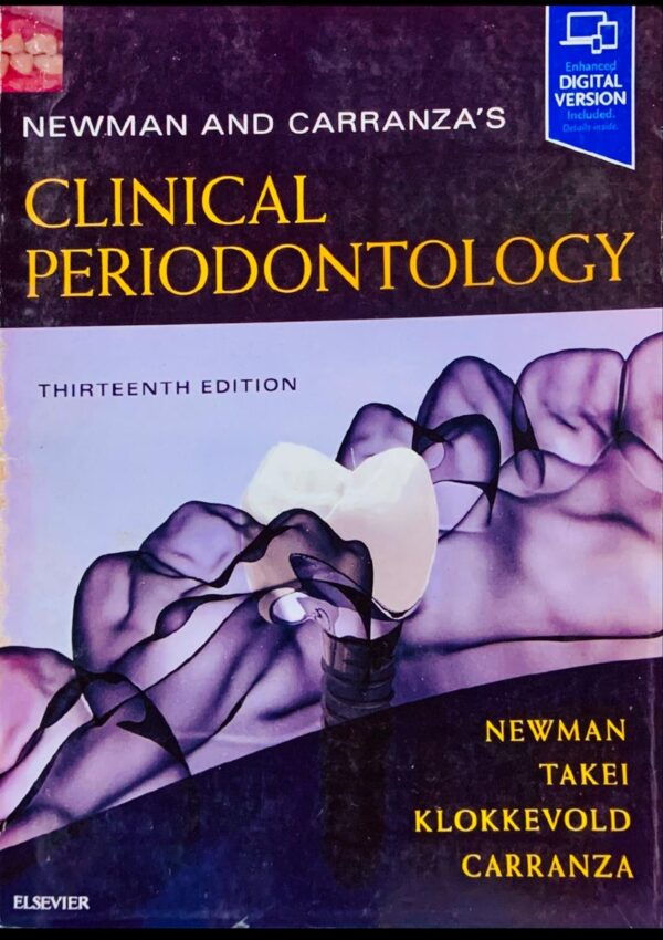 CLINICAL PERIODONTOLOGY  BY CARRANZA’S & NEWMAN 13TH EDITION COLOURED PRINT