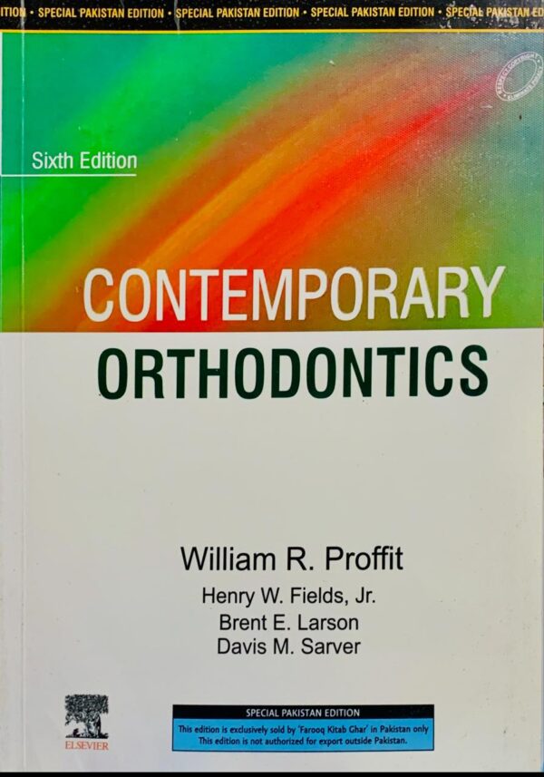 CONTEMPORARY ORTHODONTICS 6TH EDITION  BY WILLIAM R.PROFIT