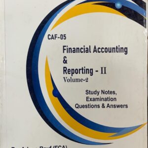 CAF-5 FINANCIAL ACCOUNTING & REPORTING 2 VOL 2 BY SIR ADNAN RAUF  CRECENT COLLEGE PUBLICATION