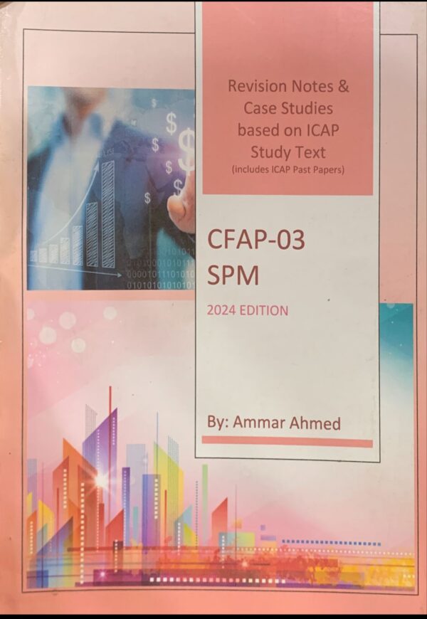 CFAP-3 SPM  BY SIR AMMAR AHMAD  2025 EDITION  PUBLISHED BY PRINCE BOOK