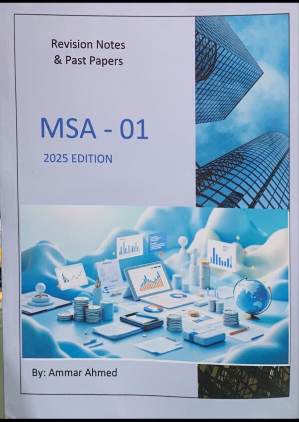 MSA-01  BY SIR AMMAR AHMAD 2025 EDITION  PRINCE BOOK PUBLICATION 