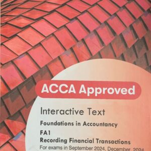 ACCA FOUNDATION IN ACCOUNTANCY  MANAGEMENT INFORMATION (FA1) STUDY TEXT  BPP PUBLISHING COMPANY
