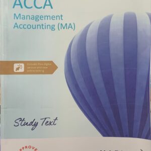 F2  MANAGEMENT ACCOUNTING  STUDY TEXT  KAPLAN PUBLISHING COMPANY