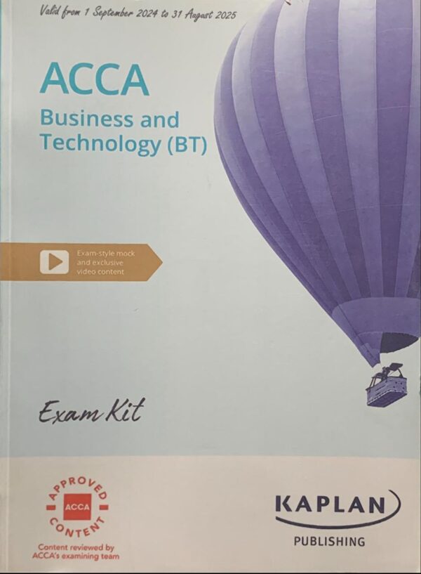 F1  BUSINESS TECHNOLOGY  EXAM KIT  KAPLAN PUBLISHING COMPANY