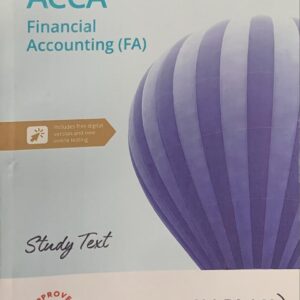 F3  FINANCIAL ACCOUNTING  STUDY TEXT  KAPLAN PUBLISHING COMPANY