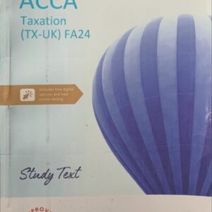 F6 TAXATION STUDY TEXT KAPLAN PUBLISHING COMPANY