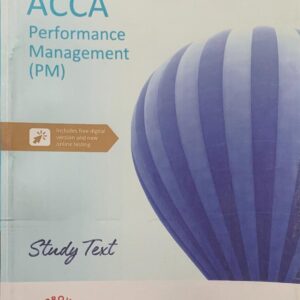 F5  PERFORMANCE MANAGEMENT  STUDY TEXT  KAPLAN PUBLISHING COMPANY