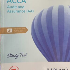F8  AUDIT AND ASSURANCE  STUDY TEXT  KAPLAN PUBLISHING COMPANY