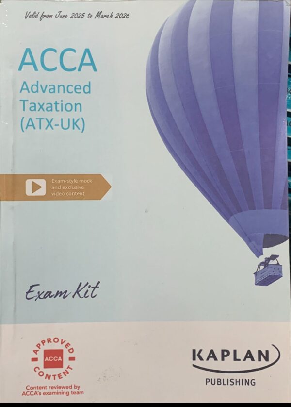 P6 ADVANCED TAXATION  STUDY TEXT KAPLAN PUBLISHING COMPANY