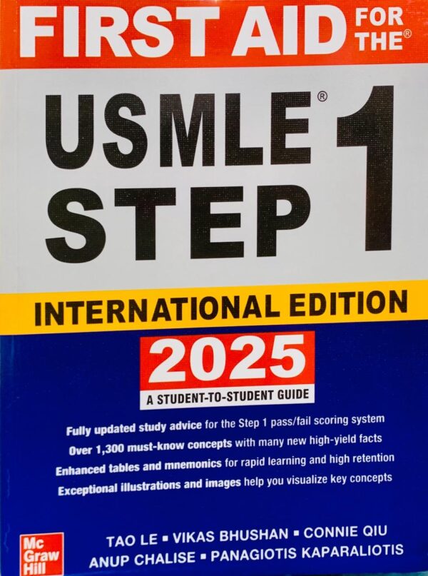 FIRST AID FOR THE USMLE STEP-1 2025  IRANI EDITION